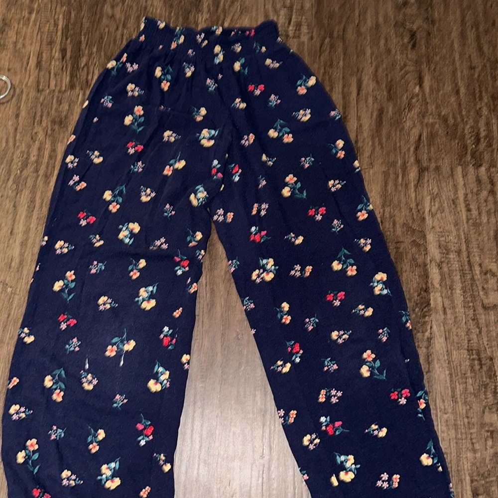 FLORAL PANTS
